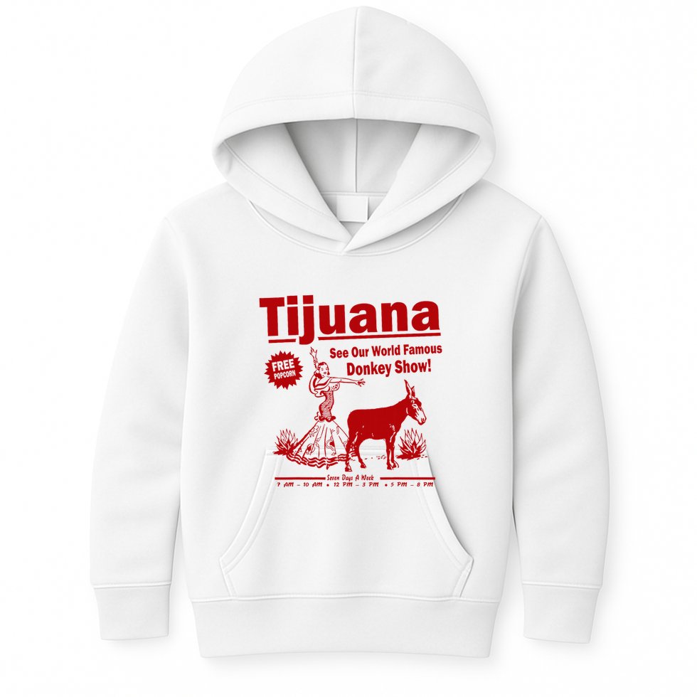 Tijuana Donkey Show Essential Kids Hoodie