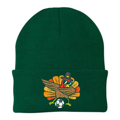 Turkey Dab Soccer Football Thanksgiving Dance Knit Cap Winter Beanie