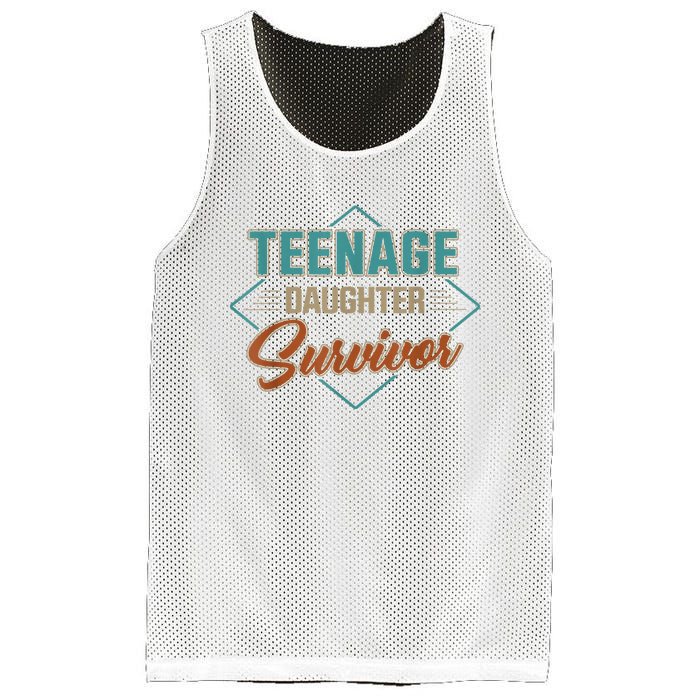 Teenage Daughter Survivor Mesh Reversible Basketball Jersey Tank