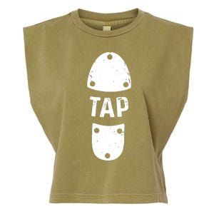 Tap Dancer Shoe Tap Dance Garment-Dyed Women's Muscle Tee