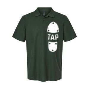 Tap Dancer Shoe Tap Dance Softstyle Adult Sport Polo