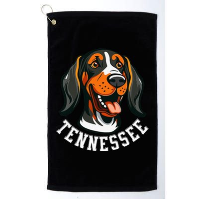 Tennessee Dog Sport Lovers Tennessee Fan Coonhound Platinum Collection Golf Towel