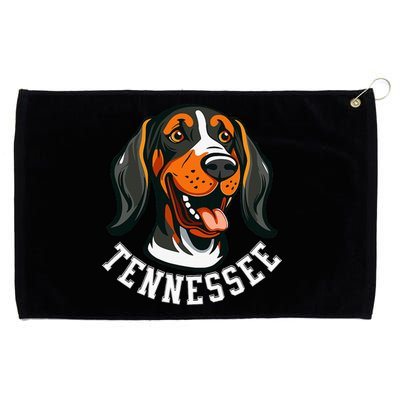 Tennessee Dog Sport Lovers Tennessee Fan Coonhound Grommeted Golf Towel