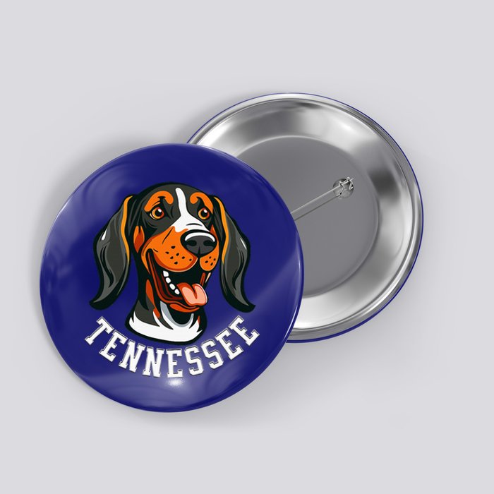 Tennessee Dog Sport Lovers Tennessee Fan Coonhound Button