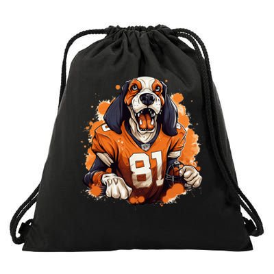 Tennessee Dog Sport Lovers Tennessee Tri Stars Drawstring Bag