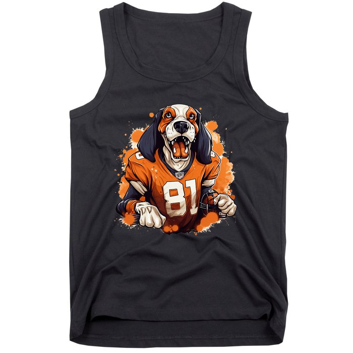 Tennessee Dog Sport Lovers Tennessee Tri Stars Tank Top