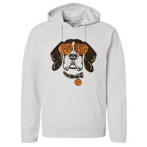 Tennessee Dog Sport Lovers | Tennessee Tri Stars Flag Performance Fleece Hoodie