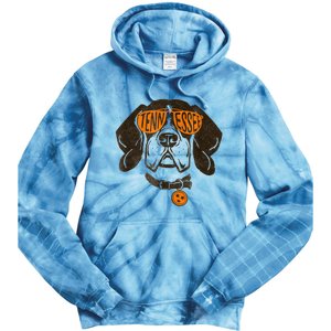 Tennessee Dog Sport Lovers | Tennessee Tri Stars Flag Tie Dye Hoodie