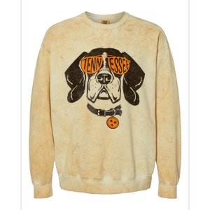 Tennessee Dog Sport Lovers | Tennessee Tri Stars Flag Colorblast Crewneck Sweatshirt