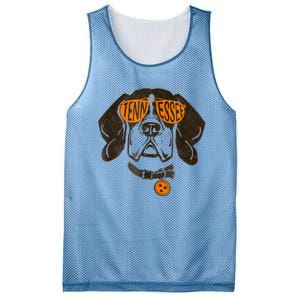 Tennessee Dog Sport Lovers | Tennessee Tri Stars Flag Mesh Reversible Basketball Jersey Tank