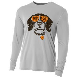 Tennessee Dog Sport Lovers | Tennessee Tri Stars Flag Cooling Performance Long Sleeve Crew