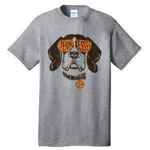 Tennessee Dog Sport Lovers | Tennessee Tri Stars Flag Tall T-Shirt