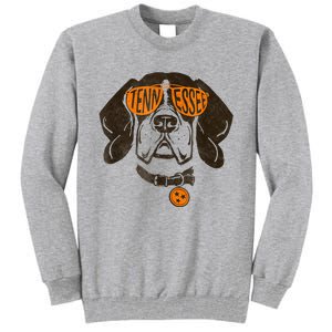 Tennessee Dog Sport Lovers | Tennessee Tri Stars Flag Tall Sweatshirt