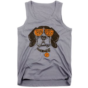 Tennessee Dog Sport Lovers | Tennessee Tri Stars Flag Tank Top