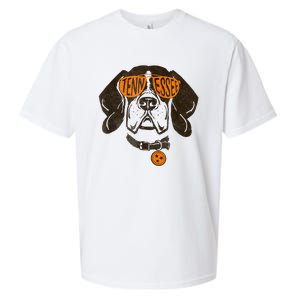 Tennessee Dog Sport Lovers | Tennessee Tri Stars Flag Sueded Cloud Jersey T-Shirt