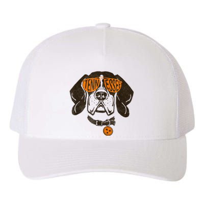 Tennessee Dog Sport Lovers | Tennessee Tri Stars Flag Yupoong Adult 5-Panel Trucker Hat