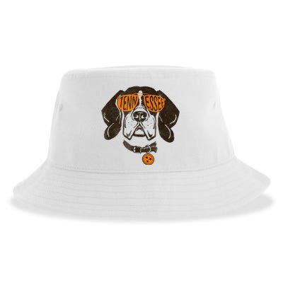 Tennessee Dog Sport Lovers | Tennessee Tri Stars Flag Sustainable Bucket Hat