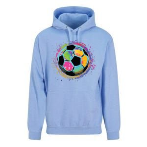 Tie Dye Soccer Ball For All Soccer Lovers Men Women Unisex Surf Hoodie