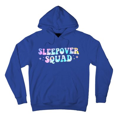 Tie Dye Sleepover Squad Pajama Party Slumber Party  Hoodie