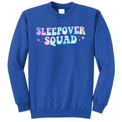 Tie Dye Sleepover Squad Pajama Party Slumber Party  Sweatshirt