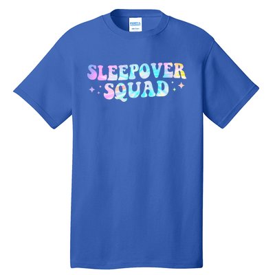 Tie Dye Sleepover Squad Pajama Party Slumber Party  Tall T-Shirt