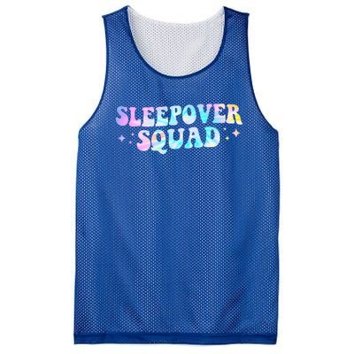 Tie Dye Sleepover Squad Pajama Party Slumber Party  Mesh Reversible Basketball Jersey Tank