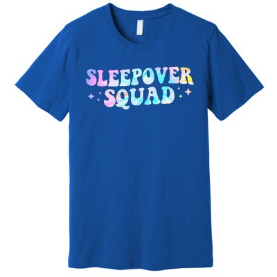 Tie Dye Sleepover Squad Pajama Party Slumber Party  Premium T-Shirt