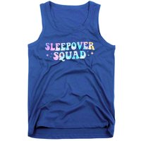 Tie Dye Sleepover Squad Pajama Party Slumber Party  Tank Top