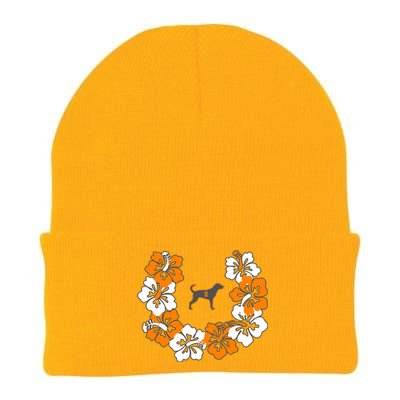 Tennessee Dog Sport Lovers Coonhound Fan Hawaii Lei Knit Cap Winter Beanie