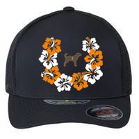 Tennessee Dog Sport Lovers Coonhound Fan Hawaii Lei Flexfit Unipanel Trucker Cap