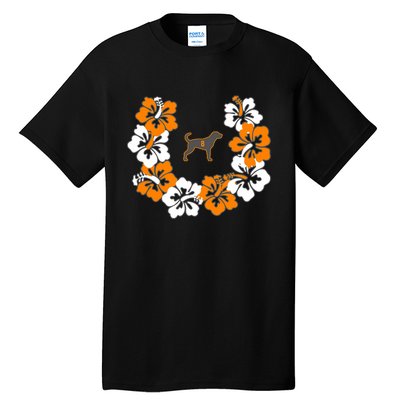 Tennessee Dog Sport Lovers Coonhound Fan Hawaii Lei Tall T-Shirt