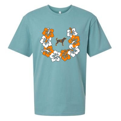 Tennessee Dog Sport Lovers Coonhound Fan Hawaii Lei Sueded Cloud Jersey T-Shirt