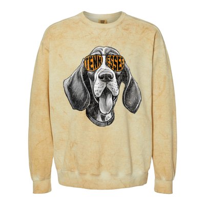 Tennessee Dog Sport Lovers Tennessee Coonhound Colorblast Crewneck Sweatshirt