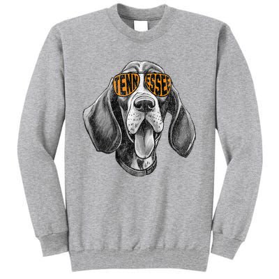 Tennessee Dog Sport Lovers Tennessee Coonhound Tall Sweatshirt