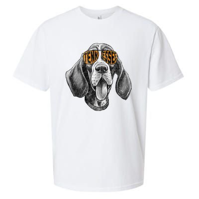 Tennessee Dog Sport Lovers Tennessee Coonhound Sueded Cloud Jersey T-Shirt