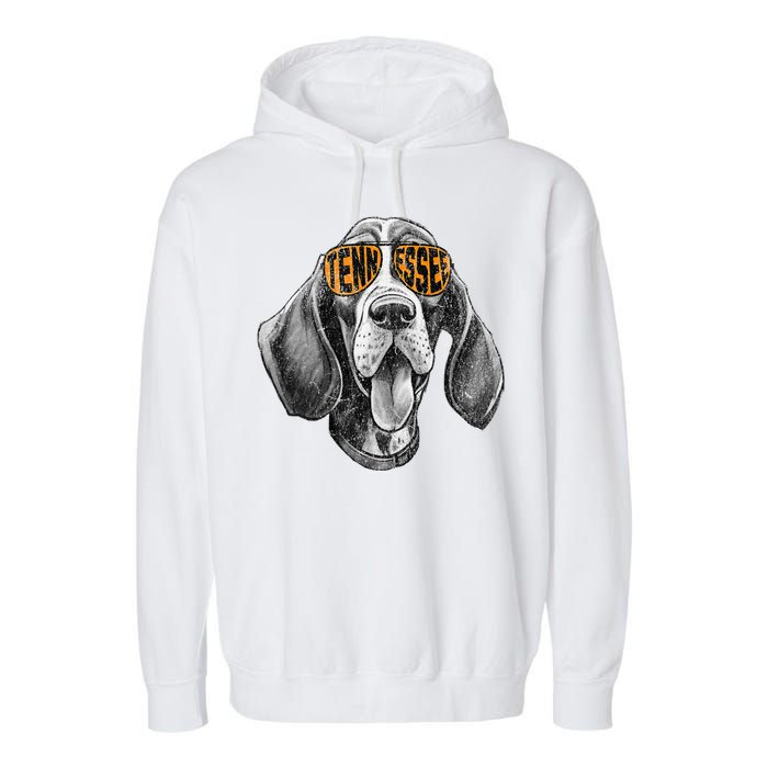 Tennessee Dog Sport Lovers Tennessee Coonhound Garment-Dyed Fleece Hoodie