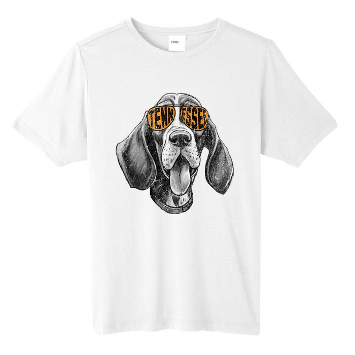 Tennessee Dog Sport Lovers Tennessee Coonhound Tall Fusion ChromaSoft Performance T-Shirt