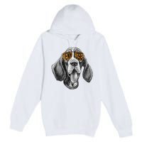 Tennessee Dog Sport Lovers Tennessee Coonhound Premium Pullover Hoodie