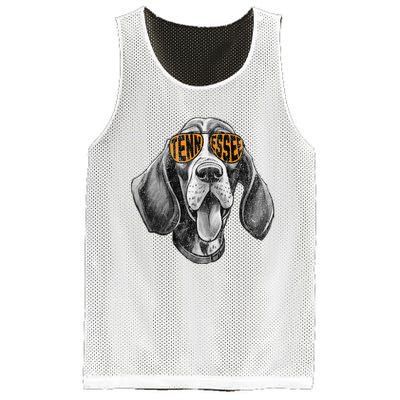 Tennessee Dog Sport Lovers Tennessee Coonhound Mesh Reversible Basketball Jersey Tank