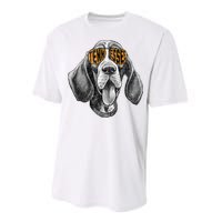 Tennessee Dog Sport Lovers Tennessee Coonhound Performance Sprint T-Shirt