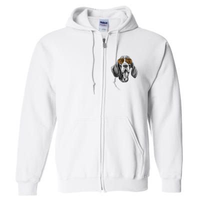 Tennessee Dog Sport Lovers Tennessee Coonhound Full Zip Hoodie