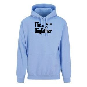 The Dogfather Shirt Dad Fathers Day Gift Dog Lover Unisex Surf Hoodie