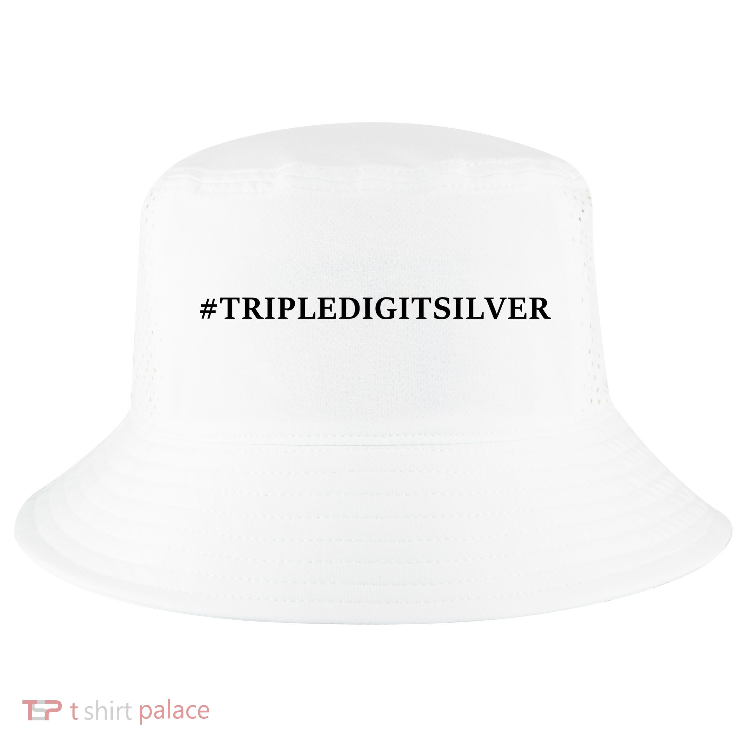 Triple Digit Silver Tees, #Tripledigitsilver Cool Comfort Performance Bucket Hat