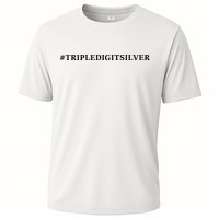 Triple Digit Silver Tees, #Tripledigitsilver Cooling Performance Crew T-Shirt