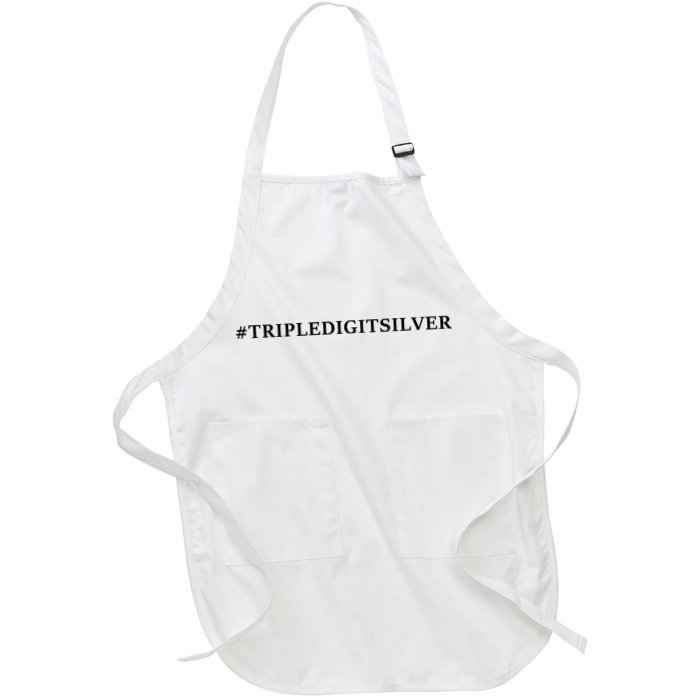 Triple Digit Silver Tees, #Tripledigitsilver Apron