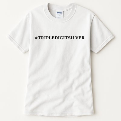 Triple Digit Silver Tees, #Tripledigitsilver Tall T-Shirt