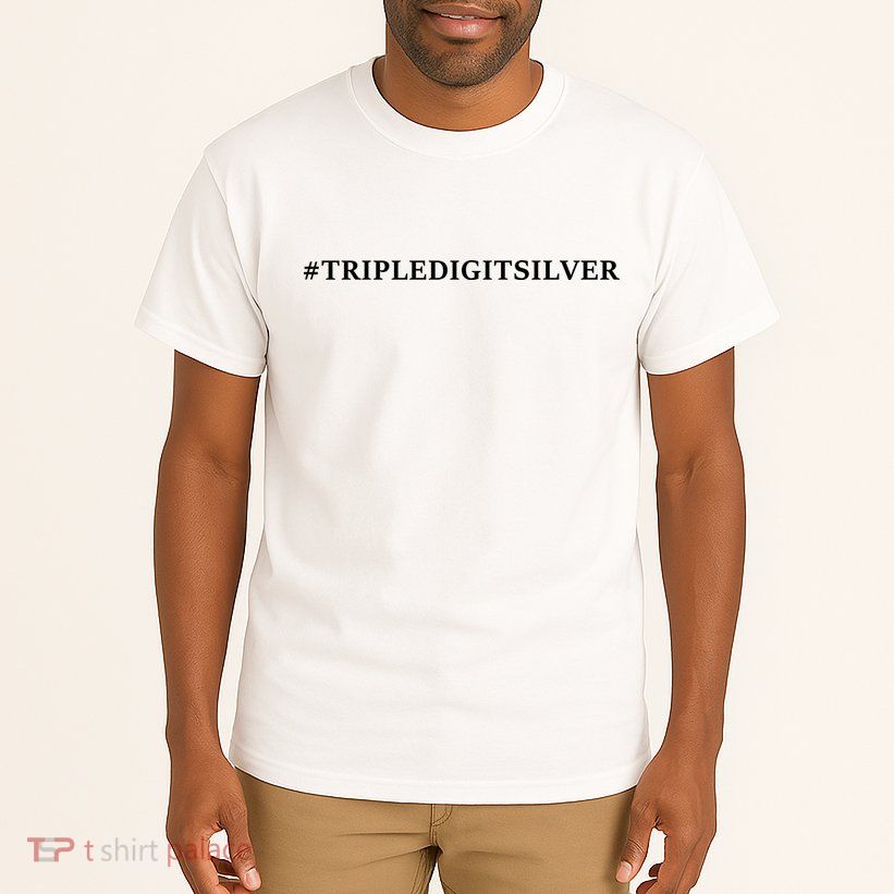Triple Digit Silver Tees, #Tripledigitsilver Tall T-Shirt