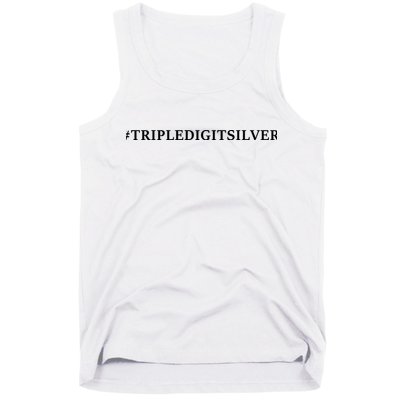 Triple Digit Silver Tees, #Tripledigitsilver Tank Top