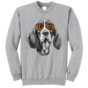 Tennessee Dog Sport Lovers Tennessee Coonhound Fan Tall Sweatshirt