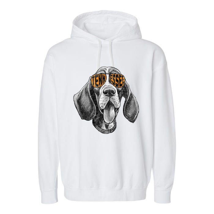 Tennessee Dog Sport Lovers Tennessee Coonhound Fan Garment-Dyed Fleece Hoodie